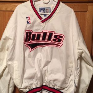 Rare Chicago bulls starter pull over jacket